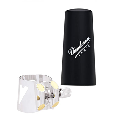 Abrazadera Vandoren Y Tapa boquilla Clarinete Sib Optimum Lc01p